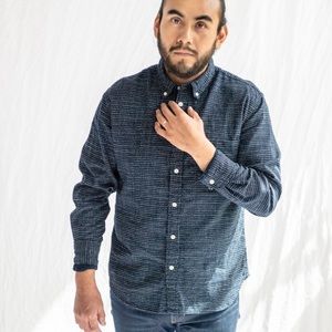 Corridor NYC Japanese dot long sleeve shirt